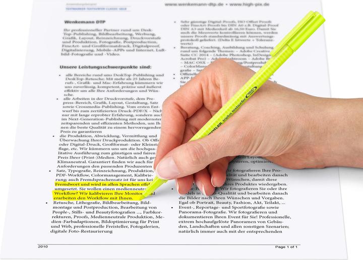 Produktbild Staedtler Textmarker triplus textsurfer 4St Box (4x)