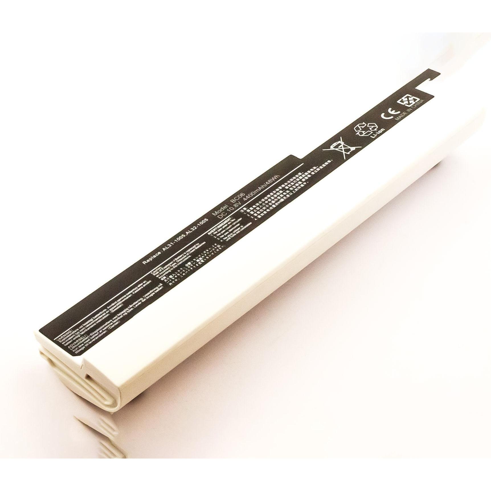 AGI 41886 - Akku - ASUS - ML31-1005 (4400 mAh), Notebook Akku, Weiss