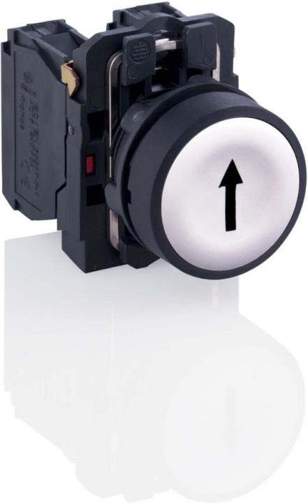 Image du produit Schneider Electric Pushbutton 22mm blanc 1NO Up Arrow