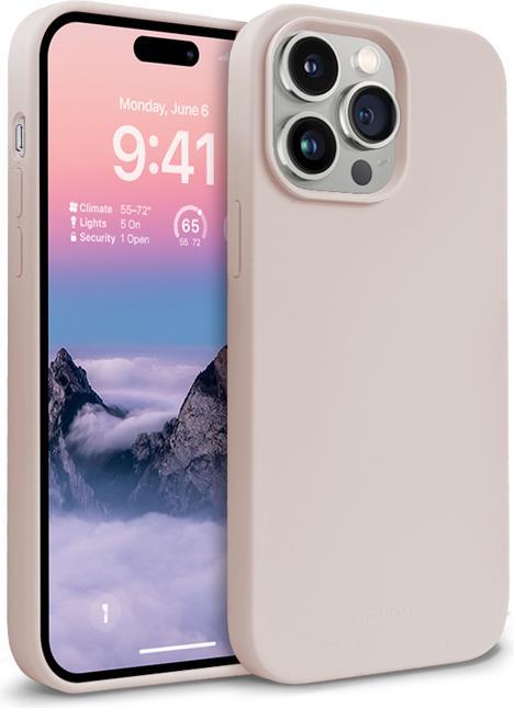Crong Color Cover - Hülle für iPhone 14 Pro Max (Sandrosa) (Apple iPhone 14 Pro Max)