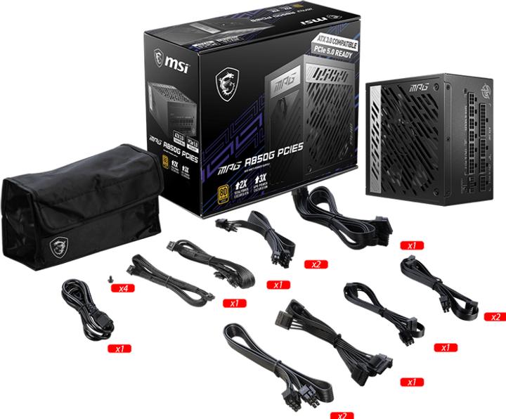 Produktbild MSI MPG A850G (850 W)