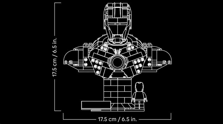 Actual product image LEGO Iron Man MK4 (76327, LEGO Marvel)