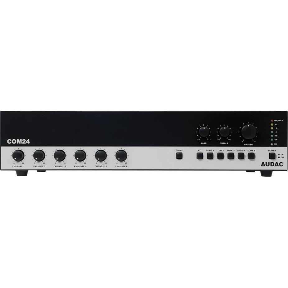 Audac Com24mk2 (Endstufe), Stereoverstärker, Schwarz