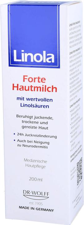 Produktbild Dr. Wolff Linola Hautmilch Forte (Körpermilch, 200 ml)