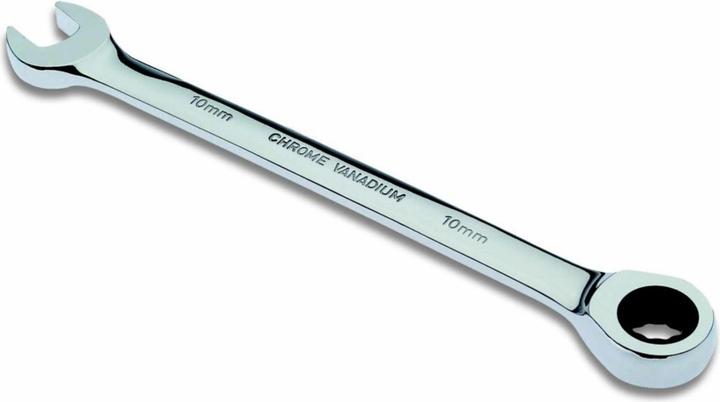 Actual product image Cimco Ratchet ring open-end wrench. (10 mm)