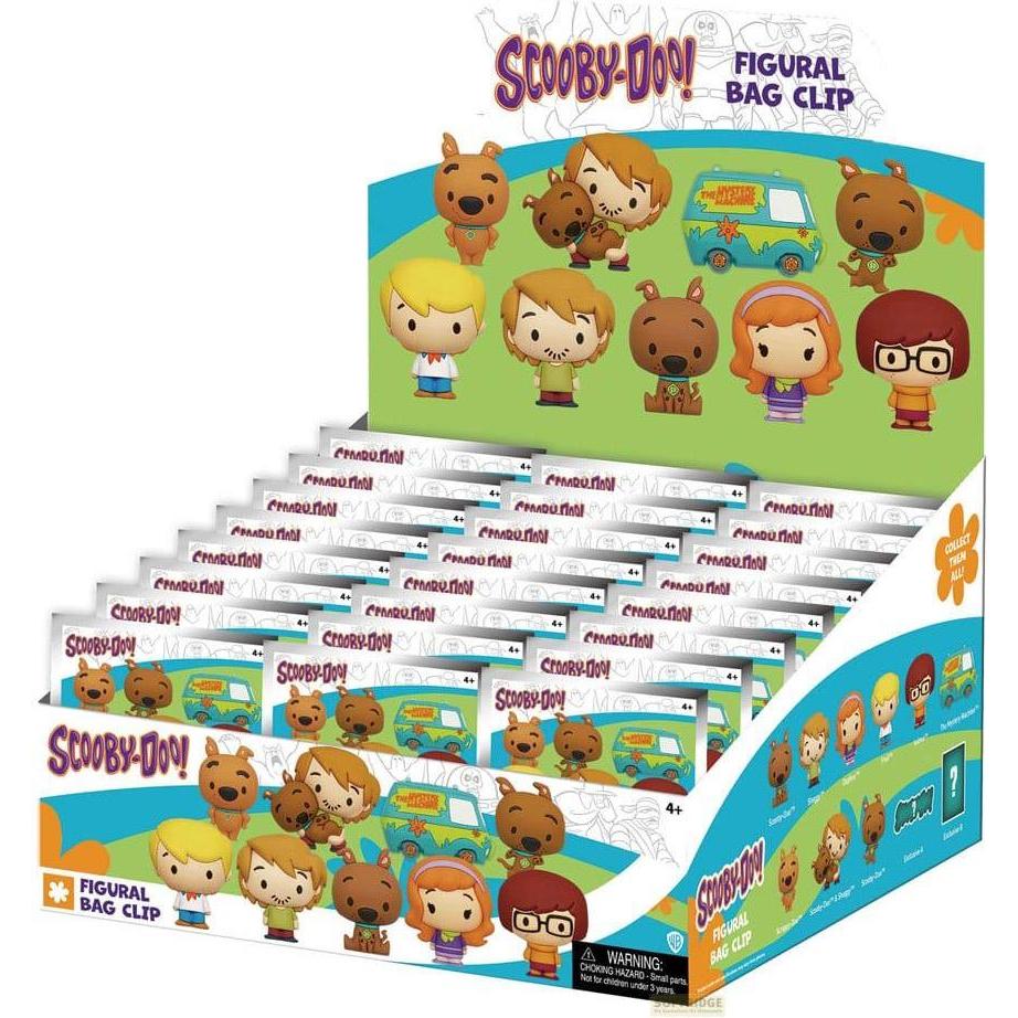 Thumbnail - Monogram Int., Schlüsselanhänger, Scooby Doo 3D PVC-Taschenanhänger Series 1 Display (24)