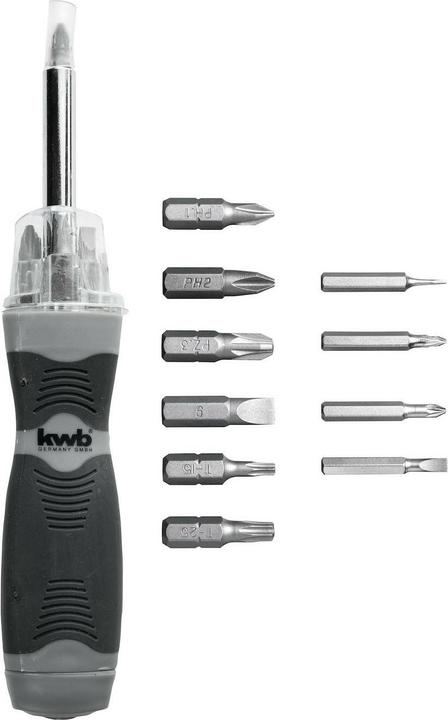 Einhell Schraubendreher mit Bit-Set Kwb