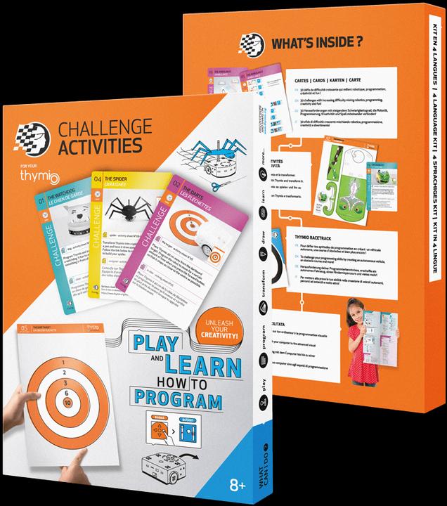 Actual product image Mobsya Thymio Challenge Activities (Structural elements)