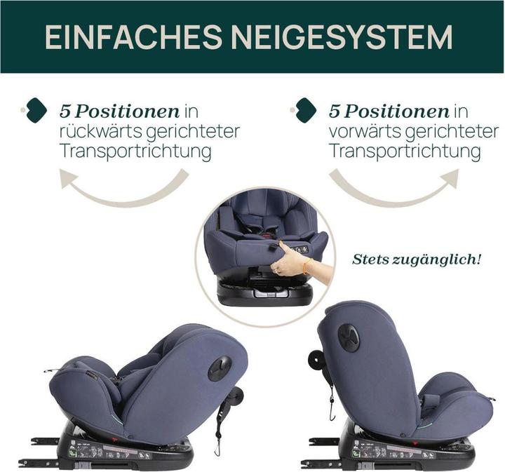 Image du produit Chicco Unico Evo I-Size Classic (Reboarder, Norme ECE R129/i-Size)