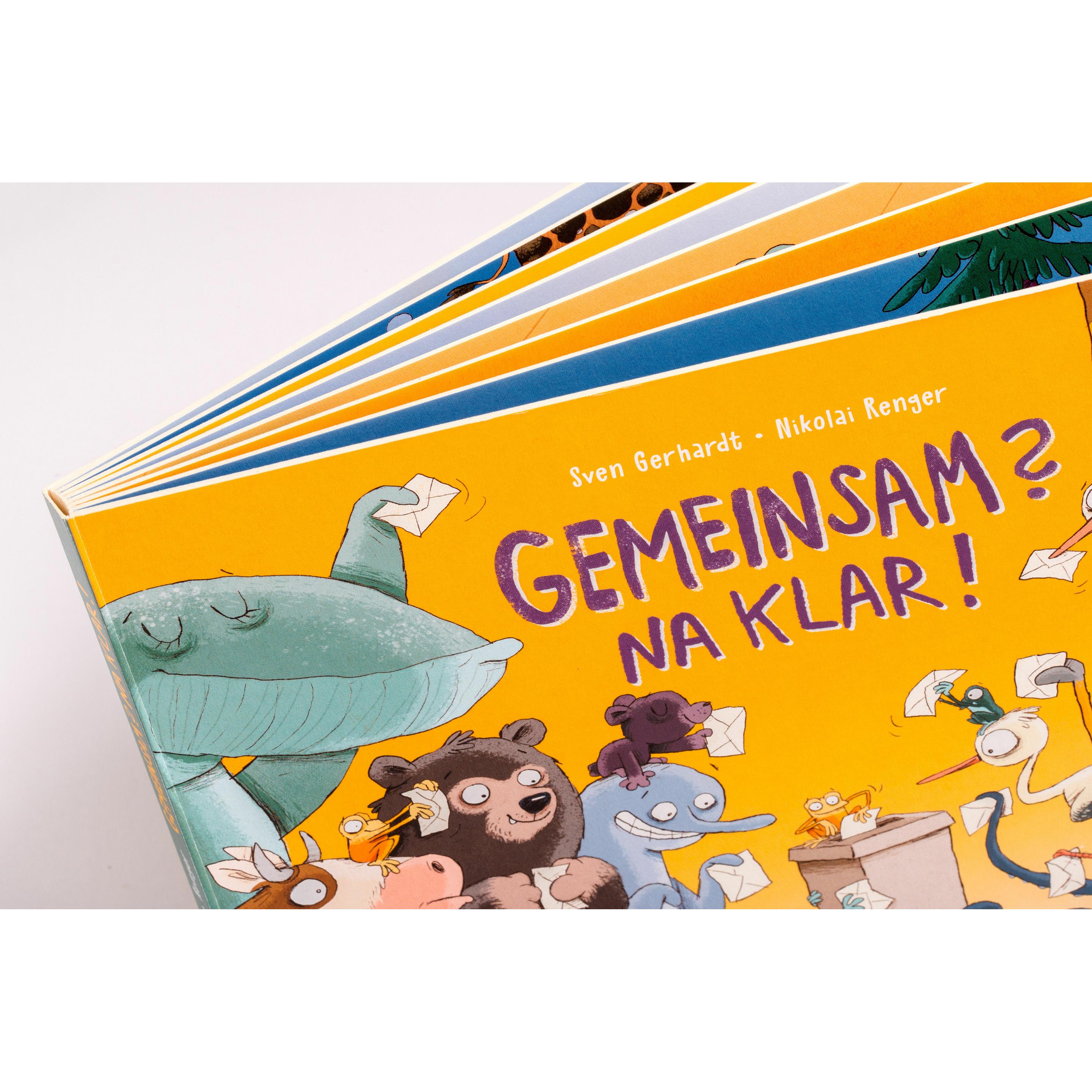 Gemeinsam? Na klar!, Kinderbücher von Sven Gerhardt
