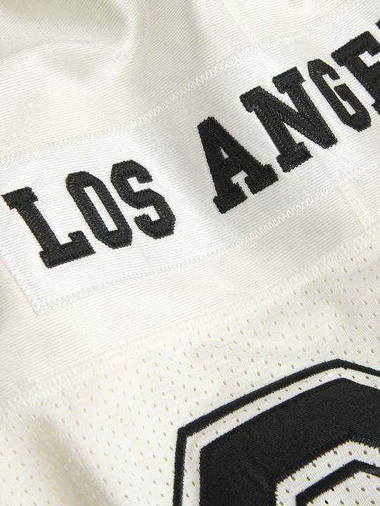 Produktbild JJXX Jxzola Mesh Print Ss V Neck Tee Jrs Ln (XS)