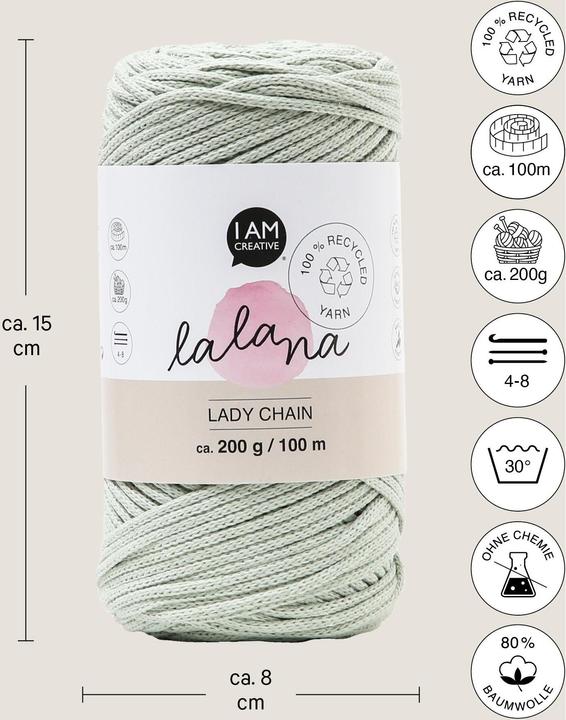 Actual product image Lalana Lady Chain (100 m)