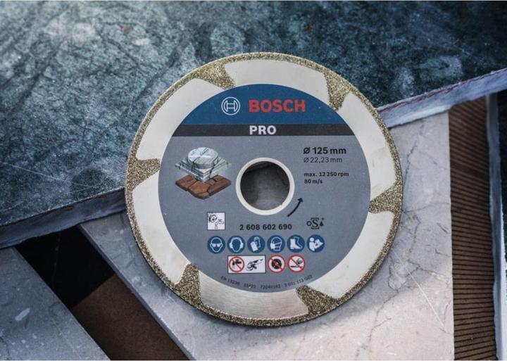 Produktbild Bosch Professional Zubehör PRO Marble Diamanttrennscheibe, 115 x 22,23 mm