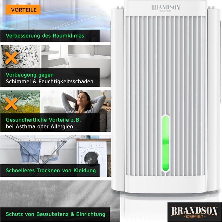 Produktbild Brandson Deumidificatore Elettrico ad Aria (20 m²)