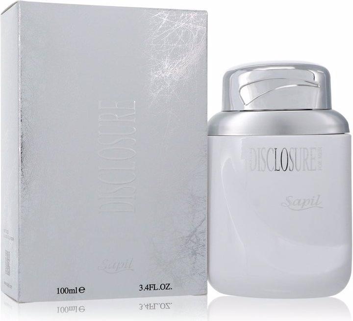Actual product image Sapil Disclosure by Eau de Toilette Spray (White Box) 100 ml (Eau de toilette, 100 ml)