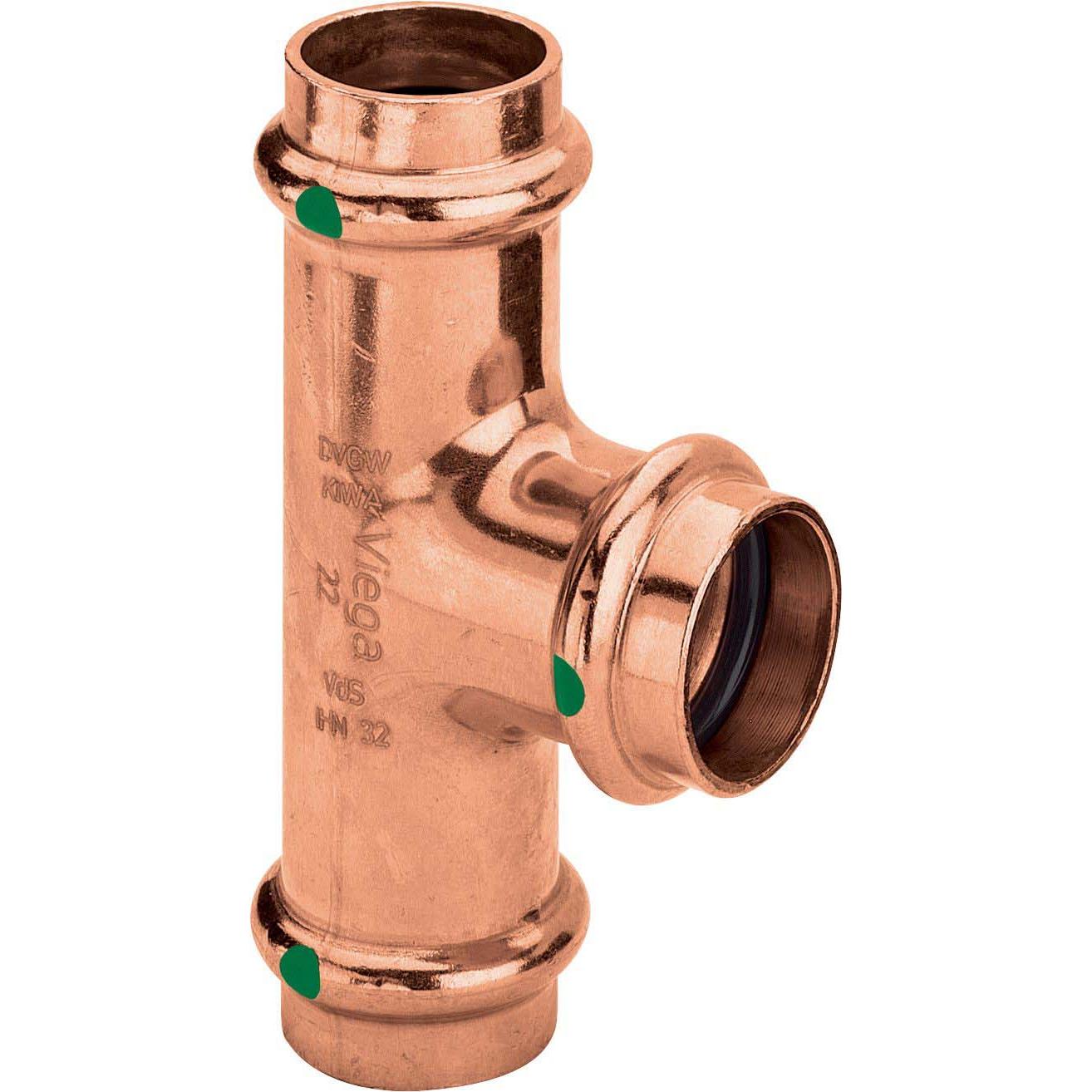 Thumbnail - Viega, Rohrverbindungstechnik, Equal tee 15mm (291 952)