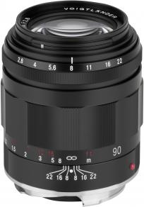 Actual product image Voigtländer Apo-Skopar 90mm / 2.8 VM (M-Bajonett, full size)