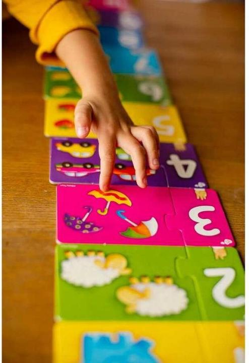 Image du produit Activity Board SET Double Puzzle Fun Counting & Double Puzzle Fun Colours & Double Puzzle - Whose Baby?