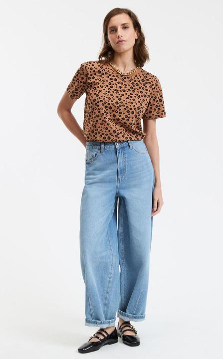 Actual product image La Redoute Collections T-Shirt mit Rundhalsausschnitt (L)