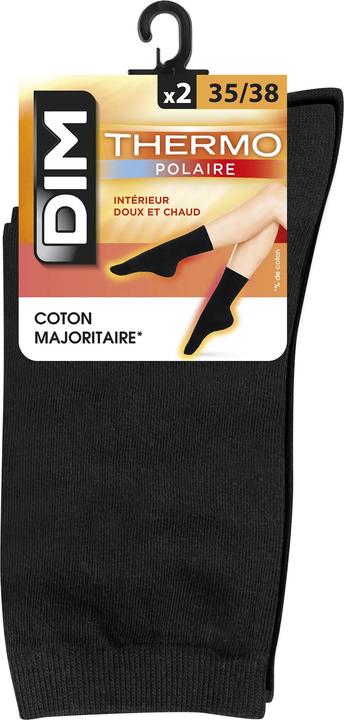 Produktbild DIM Thermo Fleece Socken (2er Pack, 35 - 38)