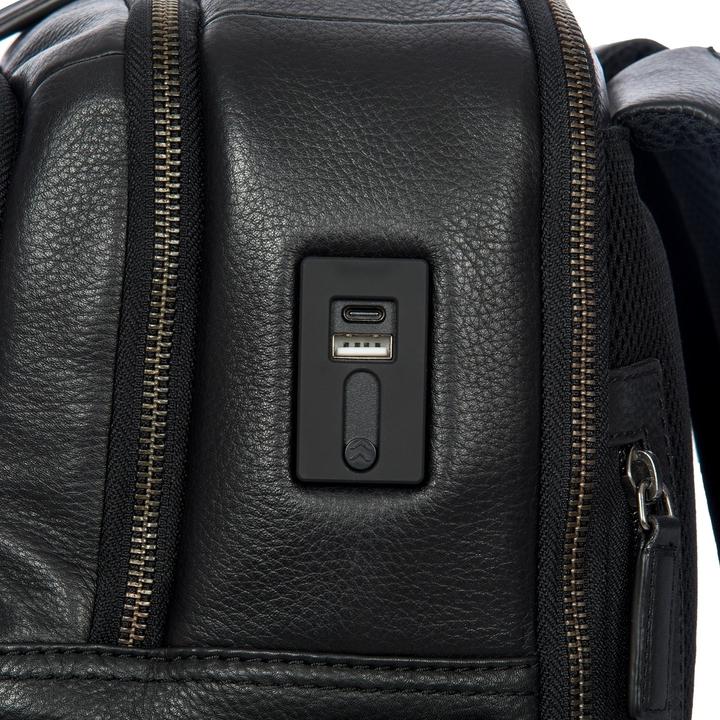 Image du produit Brics Torino Sac à dos en cuir 44 cm Compartiment pour ordinateur portable (21 l)