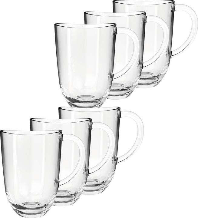 Image du produit Leonardo Verre à latte macchiato Napoli 380 ml, 6 pièces, Transparent (380 ml, 6 x)