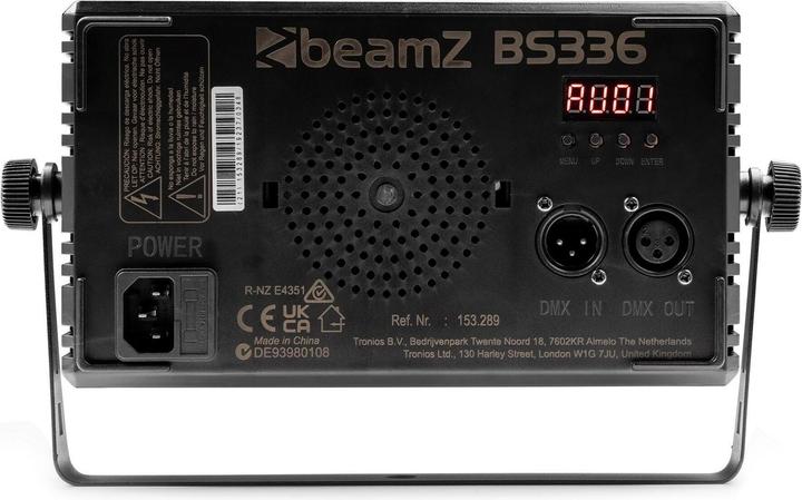 Produktbild BeamZ BS336 stroboscoop en blinder combi met RGBW LEDâ€™s - 3-in-1 LED - Met (LED)