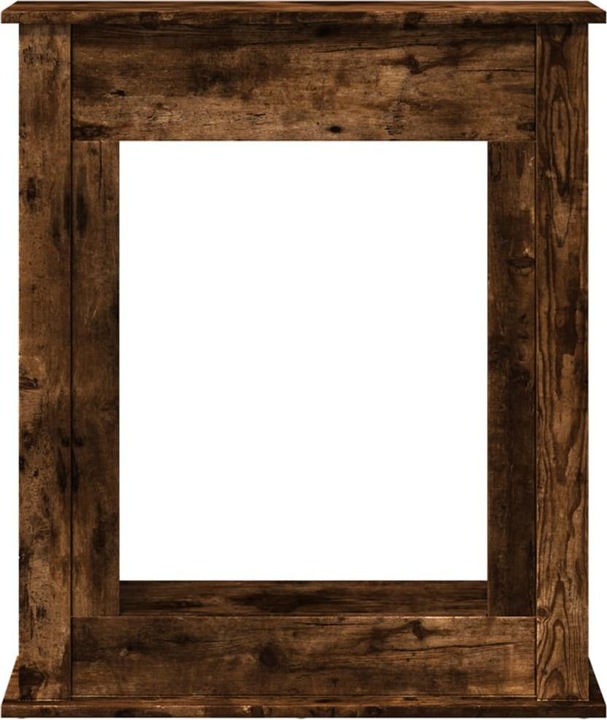 Image du produit VidaXL Encadrement de cheminée Console de cheminée Décor Cheminée Cimaise Chêne fumé