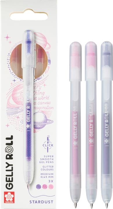 Lila, Rosa, Sternenstaub-Pink