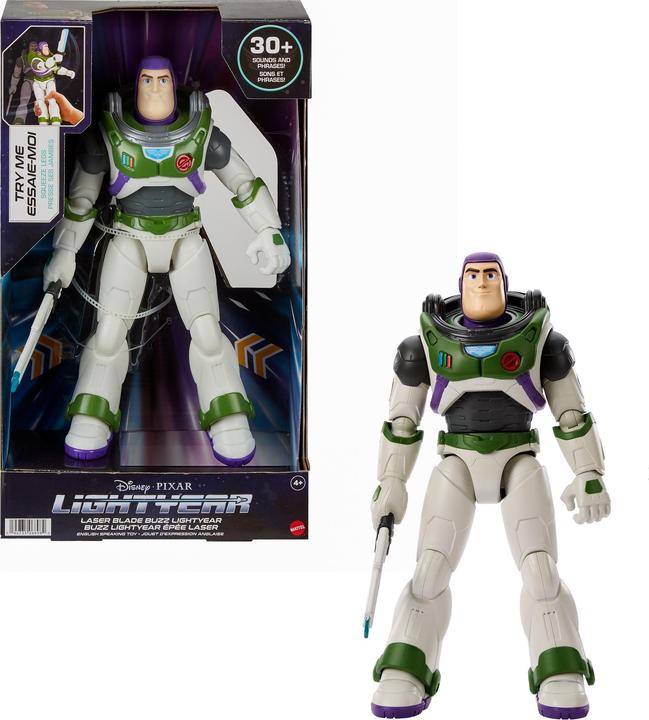 Productafbeelding Mattel Disney, Pixar Lightyear gelede robot Buzz Lightyear met laserblad
