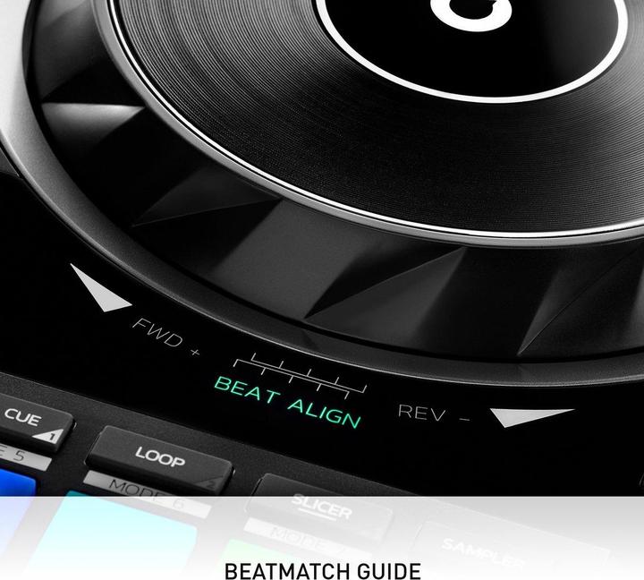 Actual product image Hercules DJ Control Inpulse 500 – 2-Kanal USB-DJ-Controller + HDP DJ45 Kopfhörer