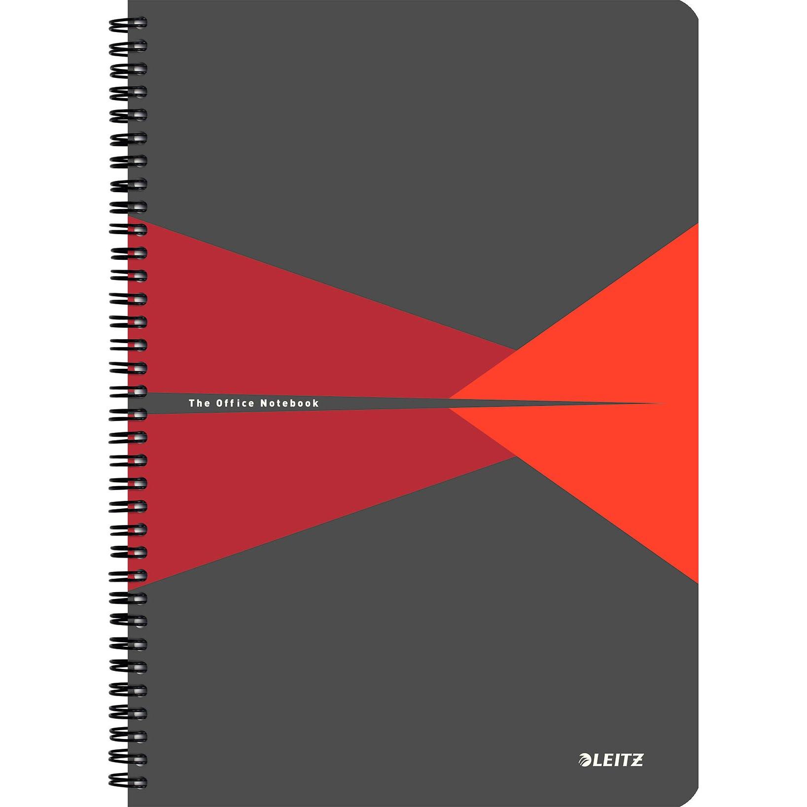 Leitz, Heft + Block, Office - Collegeblock (A4, Liniert, Harter Einband)