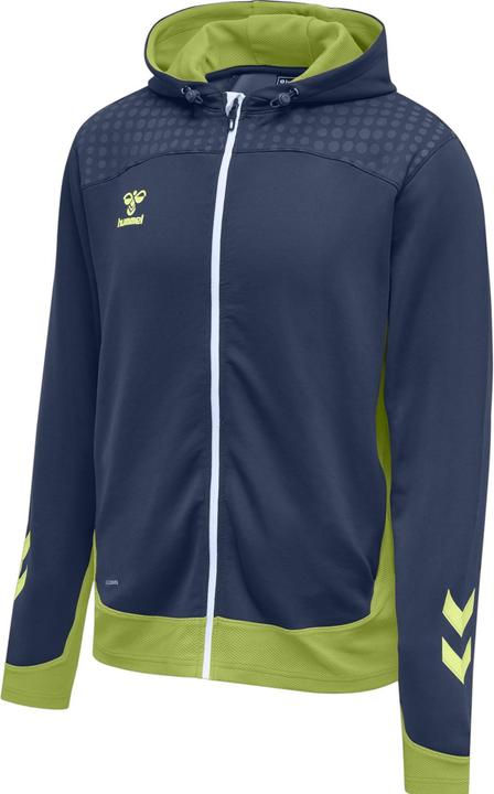 Actual product image hummel Lead Zip Poly Hoodie Kids (176)