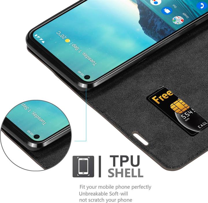 Productafbeelding Cadorabo Boek Onzichtbare Magneethoes (Nokia 3.4)
