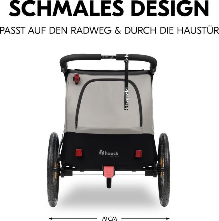 Actual product image Hauck Dryk Duo Plus Fahrradanhänger