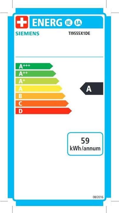 Energie-Label Siemens EQ.9 plus connect s500