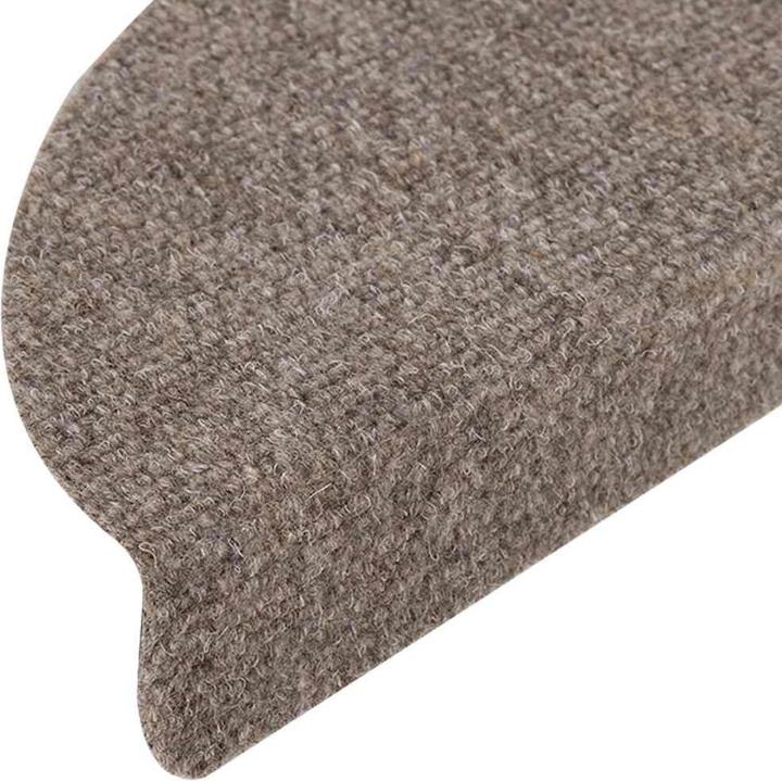 Actual product image vidaXL Selbstklebende Stufenmatten, 15 Stück, cremefarben, 56x17x3cm (56 x 17 x 3 cm)