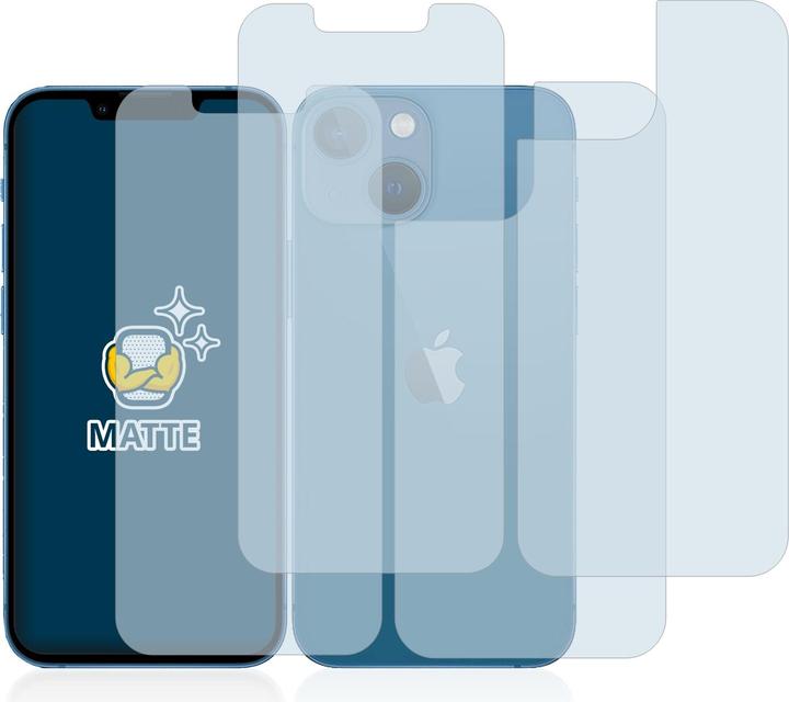 Actual product image BROTECT Anti-glare screen protector matt (2 Piece, Apple iPhone 13 mini)