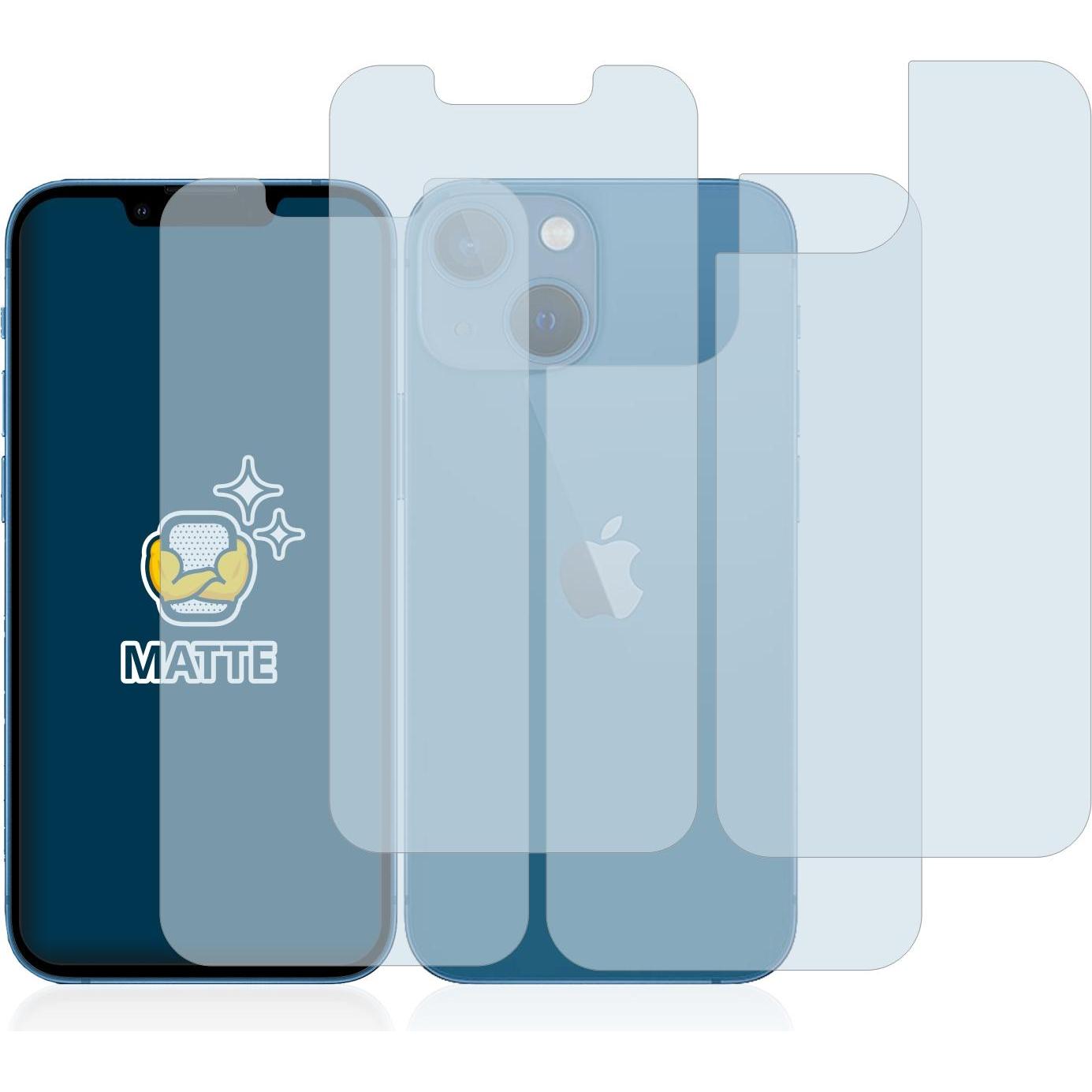 Thumbnail - BROTECT Entspiegelungs-Schutzfolie Displayschutz Matt (2 Stück, Apple iPhone 13 mini), Smartphone Schutzfolie, Grau