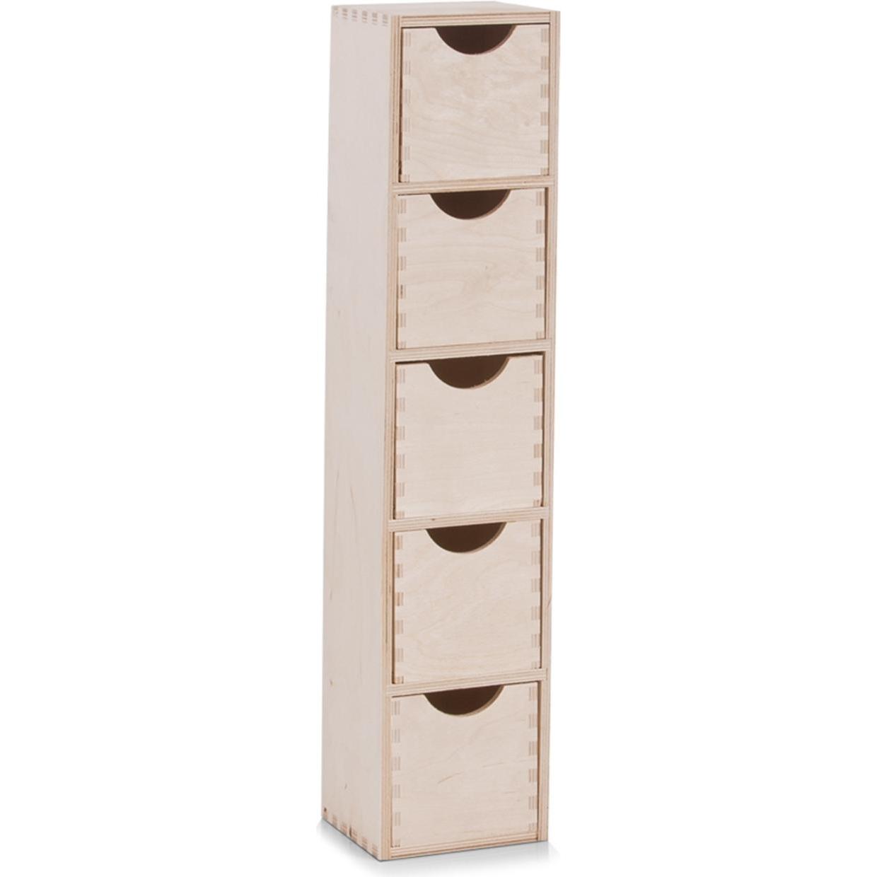 Zeller Present, Aufbewahrungsbox, Schubladenelement (12 x 13 x 60 cm, 9.50 l)