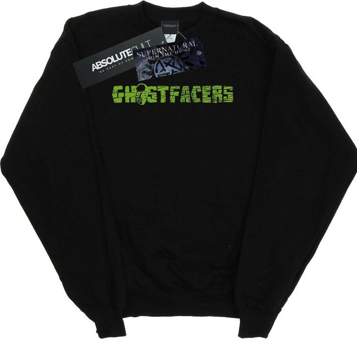 Actual product image Supernatural Mens Ghostfacers Logo Sweatshirt (3XL)