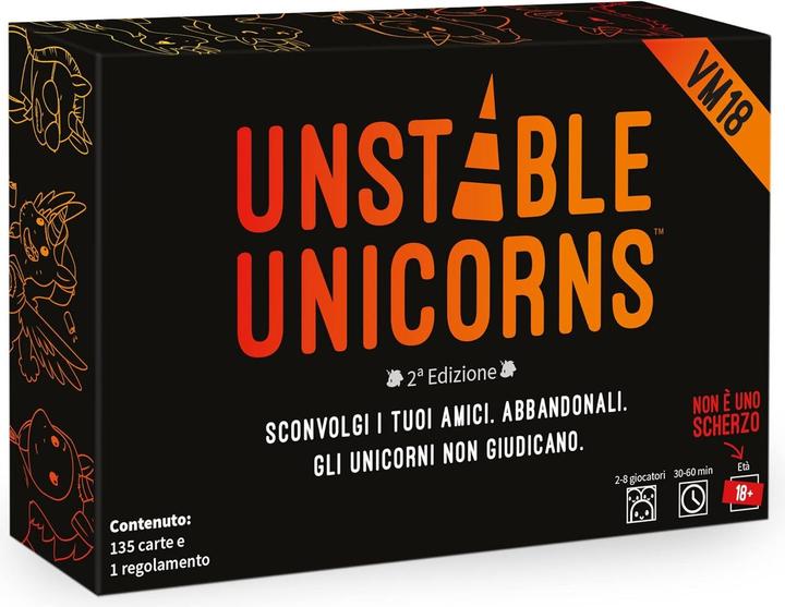 Actual product image Asmodée Unstable Unicorns (Italian, 2 - 8 Players)