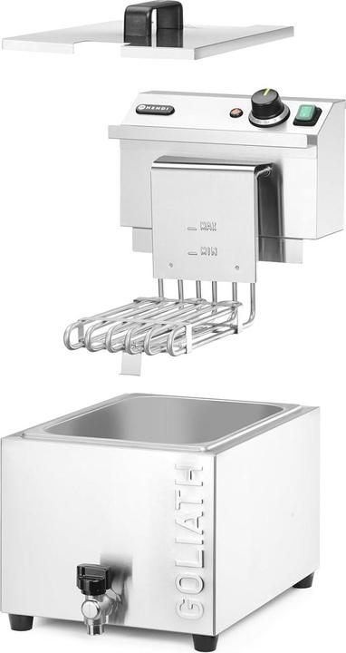 Actual product image Hendi Deep fryer XL drain tap GOLIATH 10L