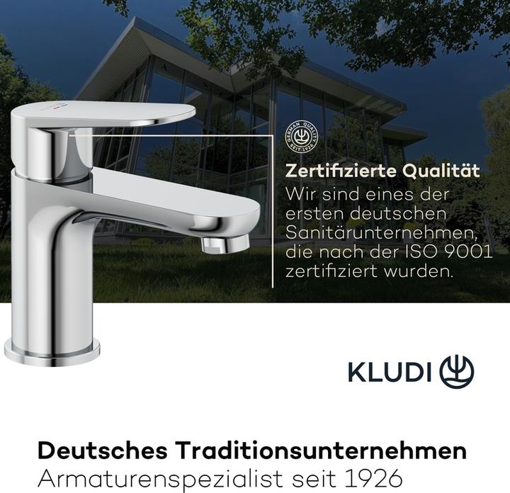 Produktbild Kludi X1 Waschtischarmatur, Grösse S, ohne Ablaufgarnitur
