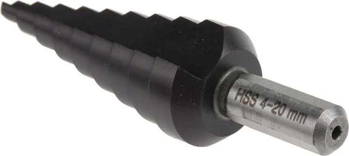 Actual product image Exact HSS step drill 4 - 20 mm TiA (8 mm)