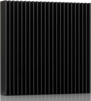 Produktbild RS PRO ABL Components 100 Kühlkörper für Universelle quadratische Alu 0.39°C/W, 150mm x 150mm x 25mm, Leite