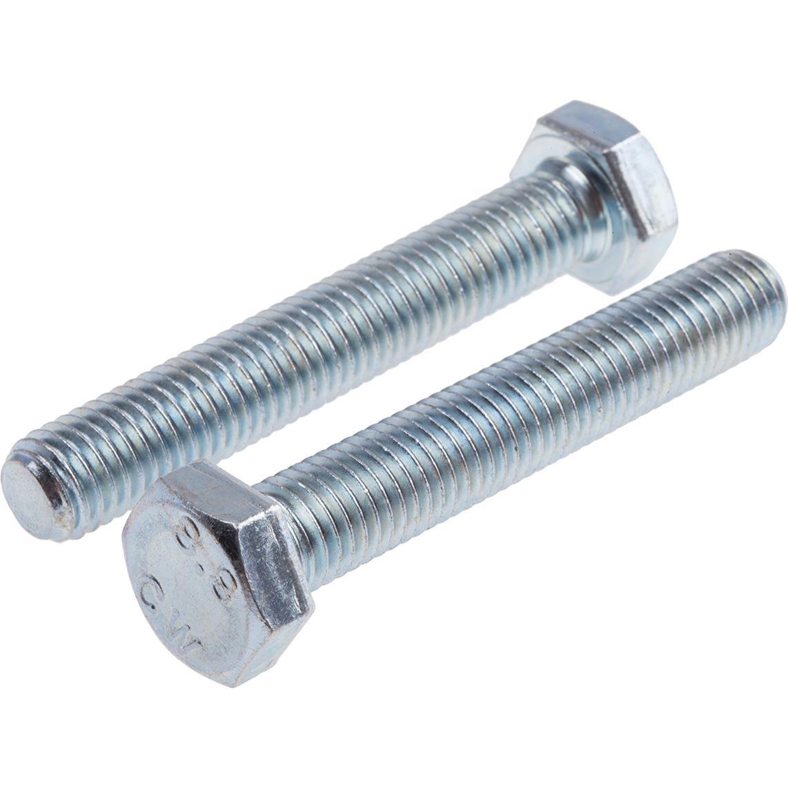 Rs Pro, Schrauben, ZnPt stl high tensile set screw,M12x75