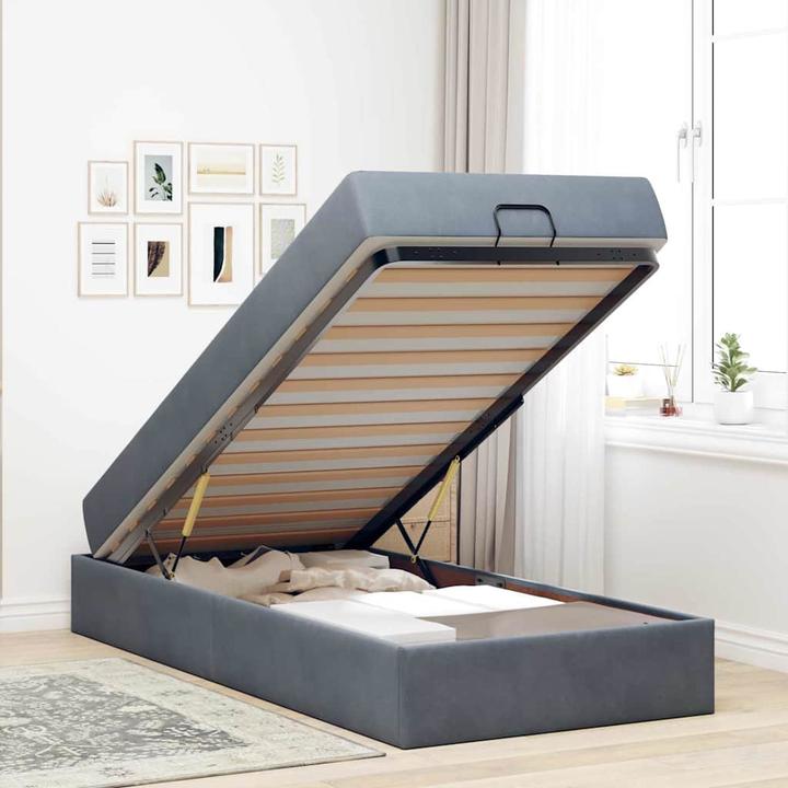 Actual product image VidaXL Storage bed (100 x 200 cm)
