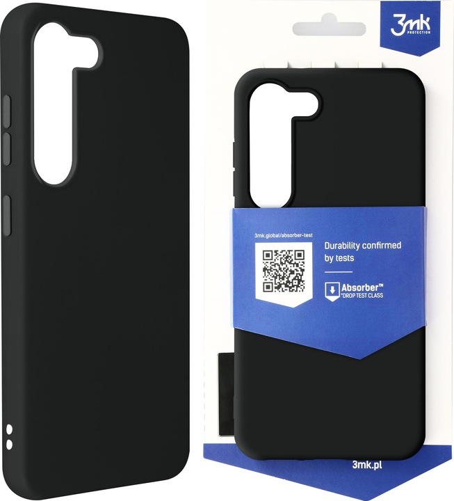 Produktbild 3MK Matt Case Soft Touch Silikonhülle Series (Samsung Galaxy S23+)