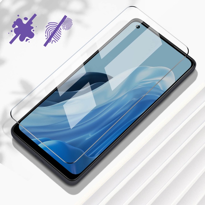 Produktbild Avizar 9H Härtegrad Glas-Displayschutzfolie (1 Stück, Oppo Reno 8 Lite 5G)